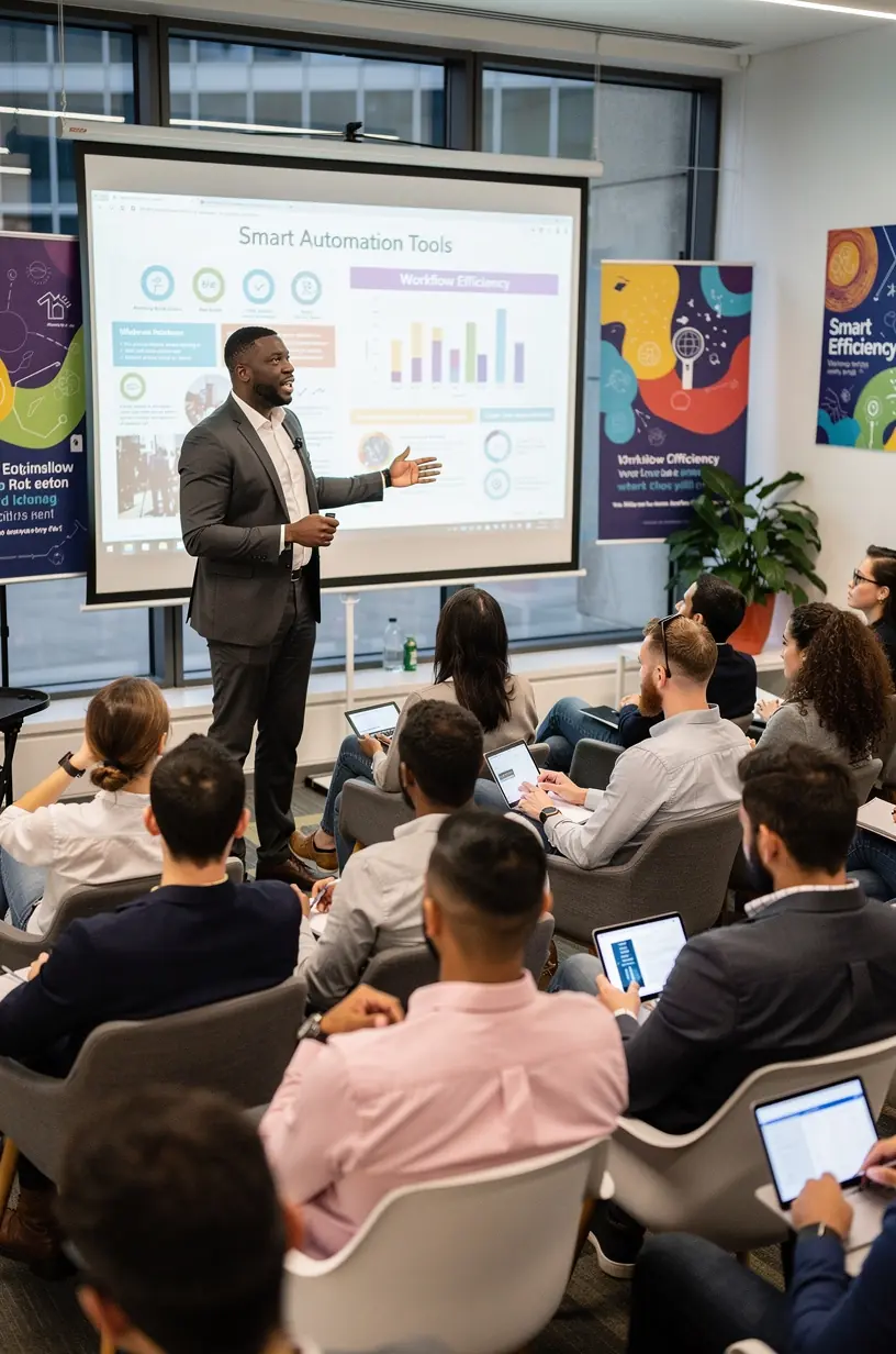 AI enhancing smart automation for streamlined workflows